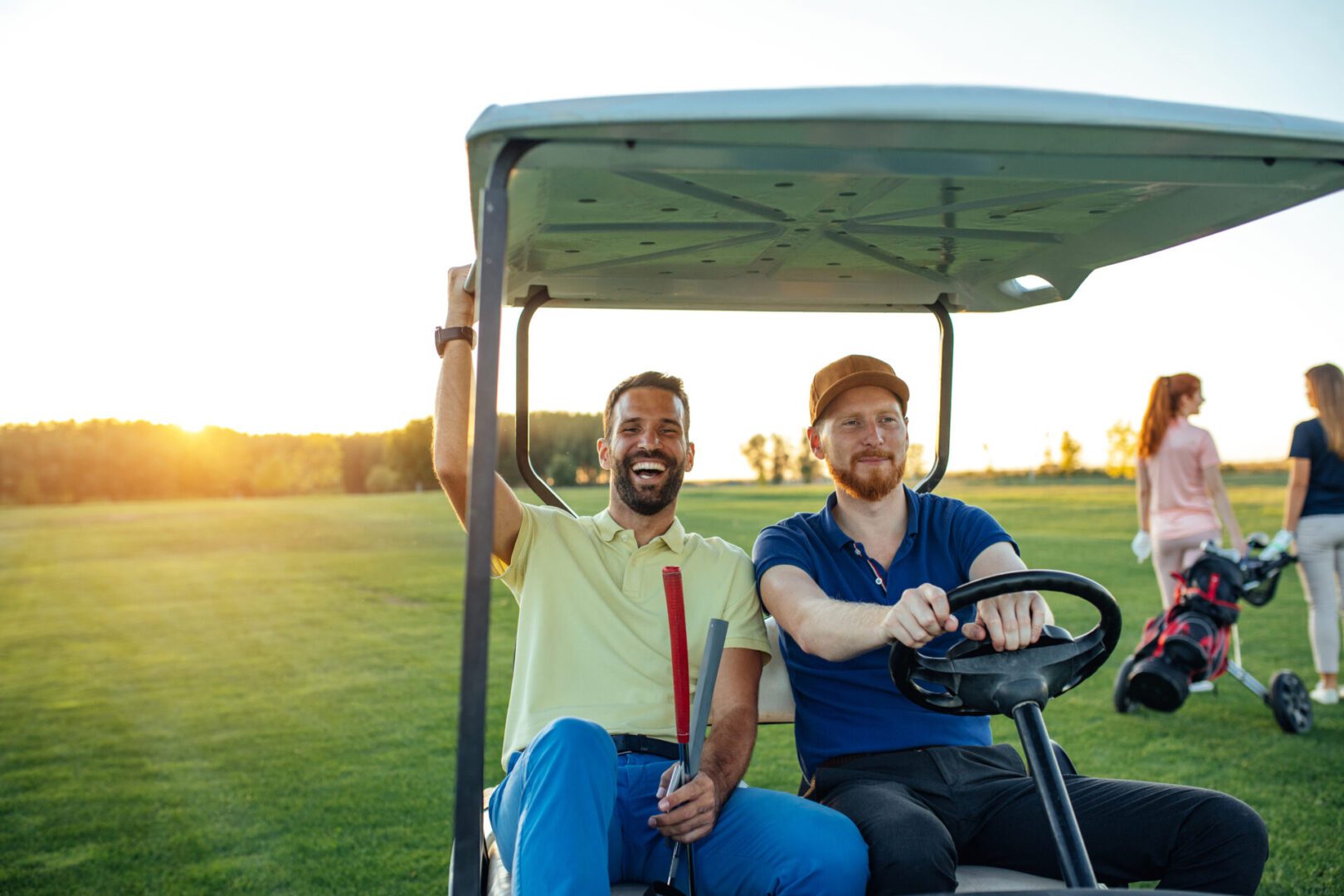 Golf Course Rides Button Local Golf Cart Services - APP RIDES